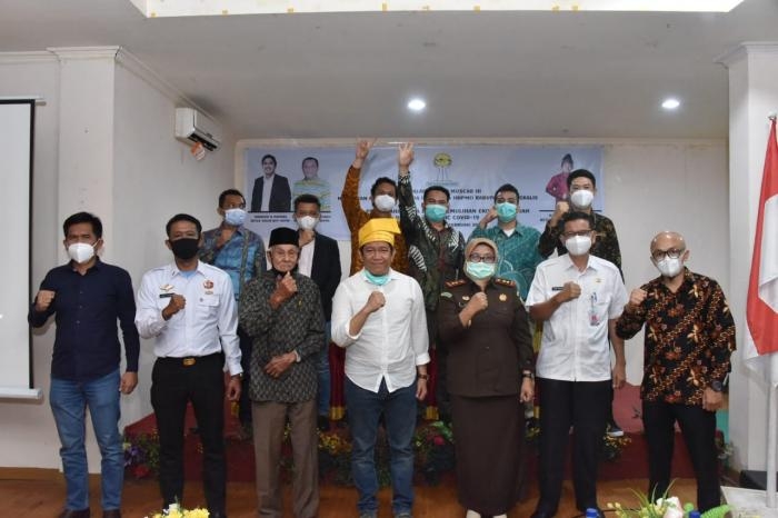 Datuk Sri Niaga Buka Diklatcab dan Muscab III HIPMI Bengkalis Di Hotel Marina