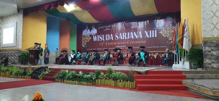 STIE Syariah Bengkalis Gelar Wisuda Angkatan KE-XIII