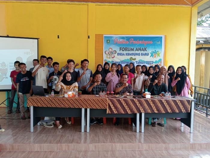 Melalui Forum Anak, Pemdes Kembung Baru Pendidikan dan Kesehatan Jadi Prioritas Utama 