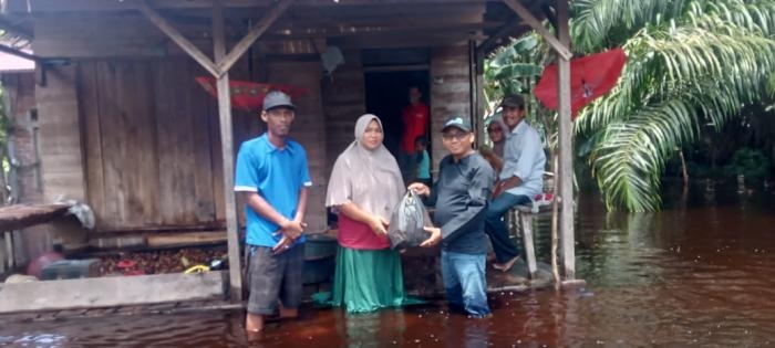 Akibat Curah Hujan Tinggi, Dusun Buyung Desa Kembung Luar Terendam Banjir 