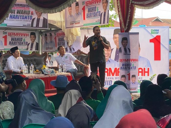 Abdul Wahid Janji Naungi Janda Janda Miskin Menjadi Tanggung Jawab Pemerintah 