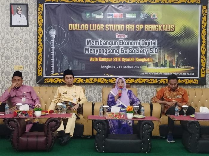 STIE Syariah Taja Talkshow Membangun Ekonomi Berbasis Digital 5.0