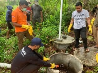Heboh, Penemuan Mayat Dalam Septiteng di Belakang Rumah diduga Korban Pembunuhan 