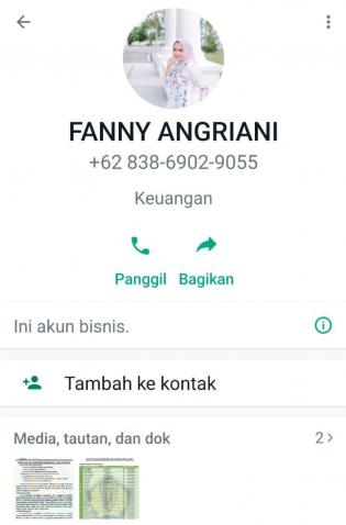 Modus Penipuan, Catut Nama Fanny Anggraini Harnas Putri Bupati Bengkalis 