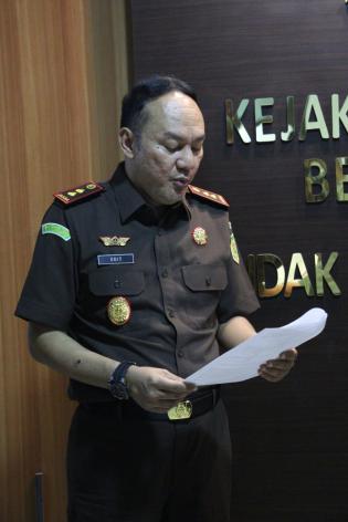 Baru Satu Hari Bertugas, Kajari Bengkalis Dr. Sri Mengonondo Bacakan Putusan Diversi 